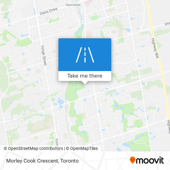 Morley Cook Crescent map