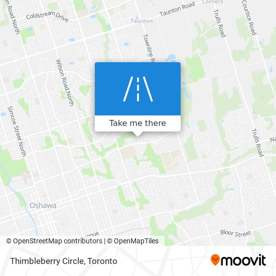 Thimbleberry Circle map