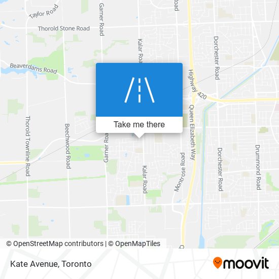 Kate Avenue map