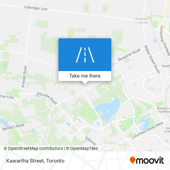 Kawartha Street map