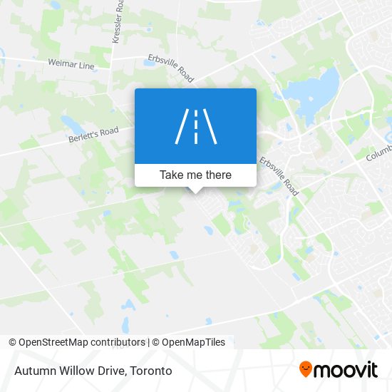 Autumn Willow Drive map