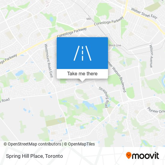 Spring Hill Place map