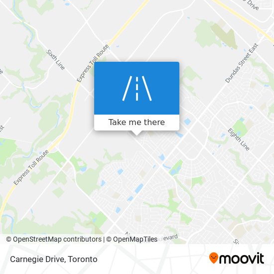 Carnegie Drive map