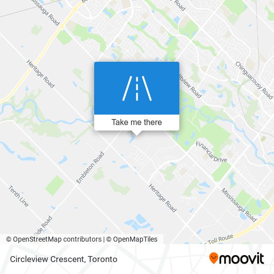 Circleview Crescent map