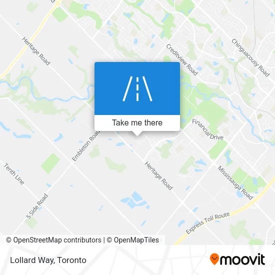 Lollard Way map