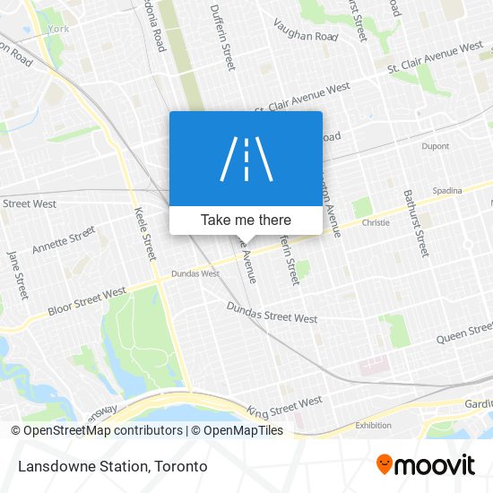 Lansdowne Station plan