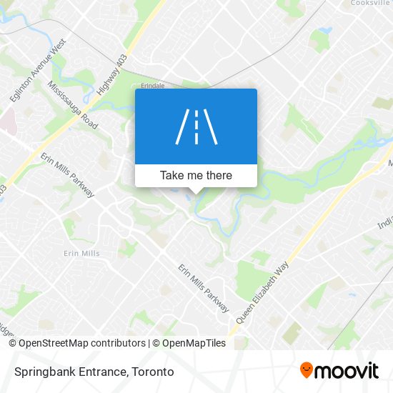 Springbank Entrance map