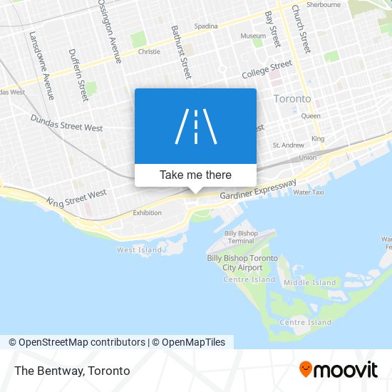 The Bentway map