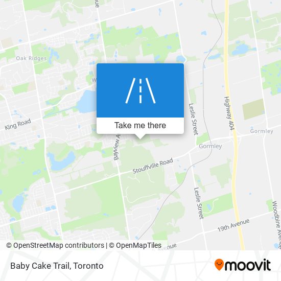 Baby Cake Trail map