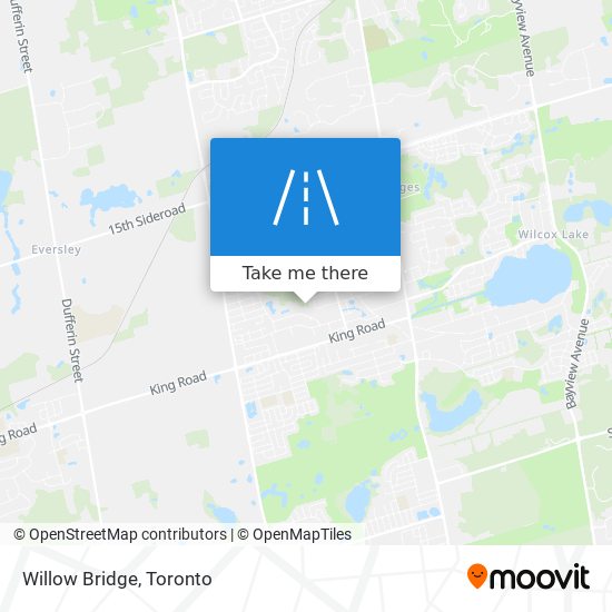 Willow Bridge map