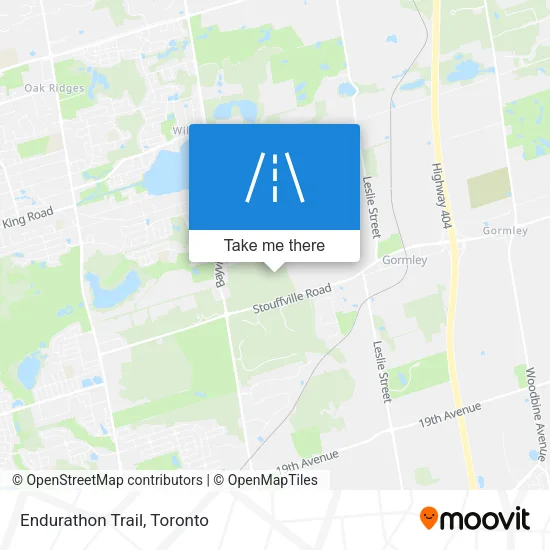 Endurathon Trail map