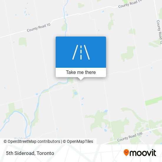 5th Sideroad map