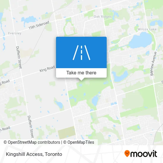 Kingshill Access map