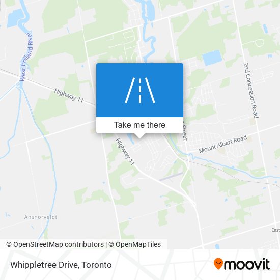 Whippletree Drive map