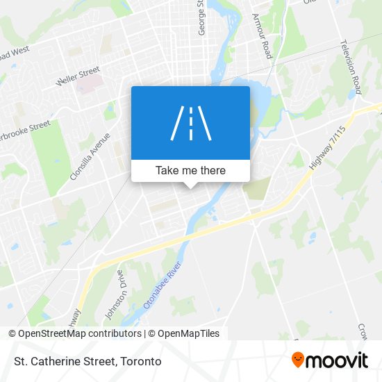 St. Catherine Street plan