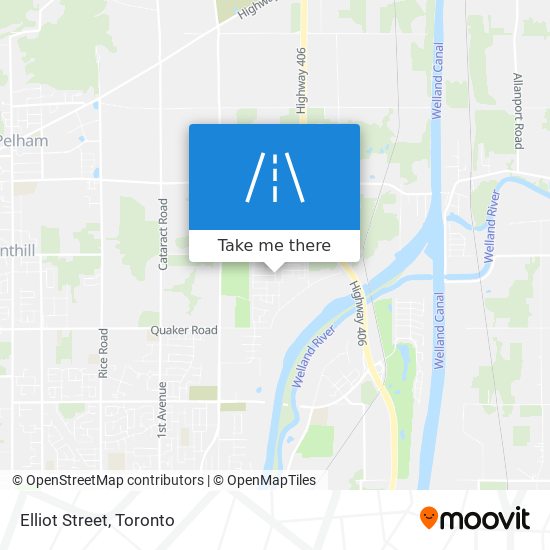 Elliot Street map