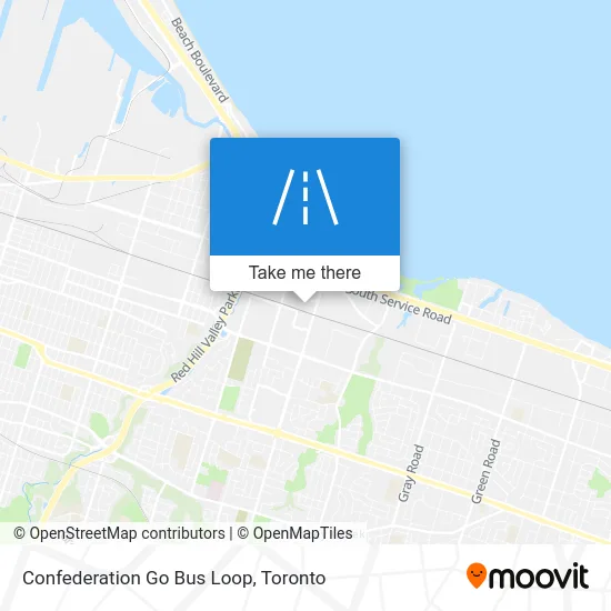 Confederation Go Bus Loop map