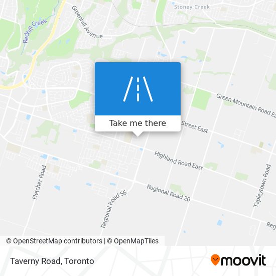 Taverny Road map