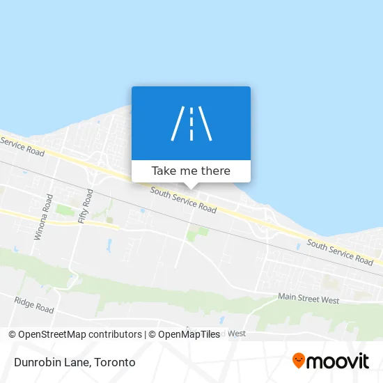 Dunrobin Lane map