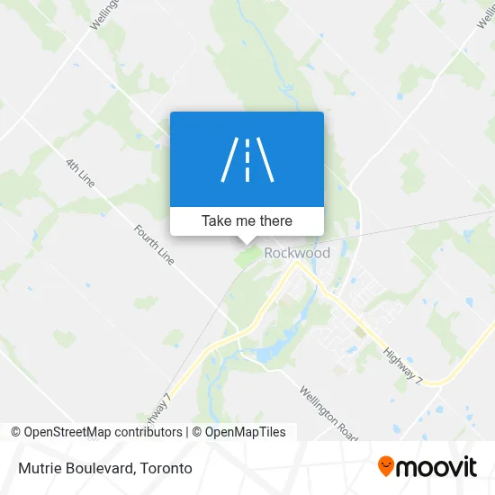 Mutrie Boulevard map