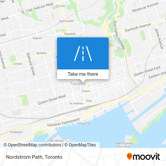 Nordstrom Path map