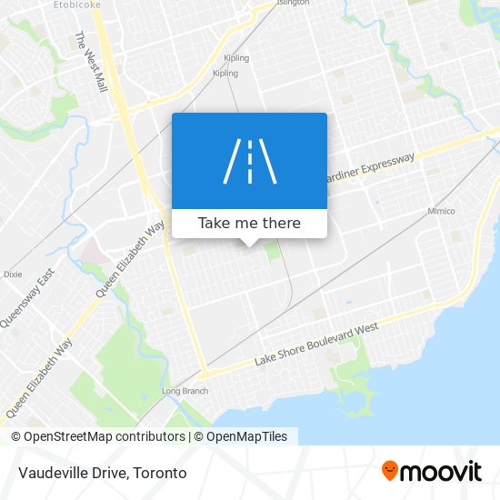 Vaudeville Drive map