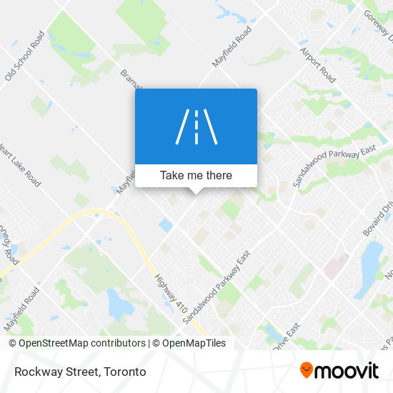 Rockway Street map