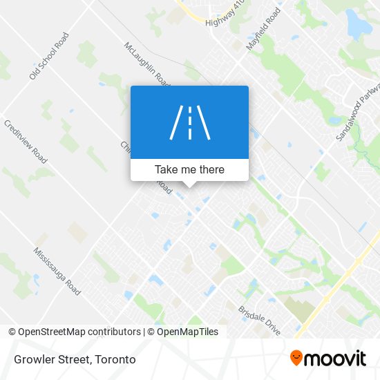 Growler Street map