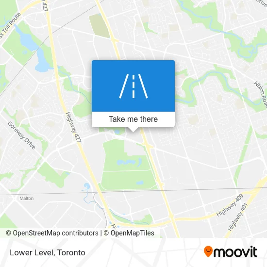 Lower Level map