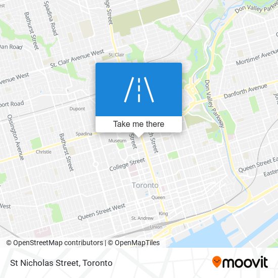 St Nicholas Street map