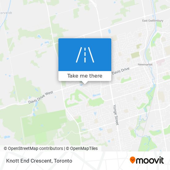 Knott End Crescent map