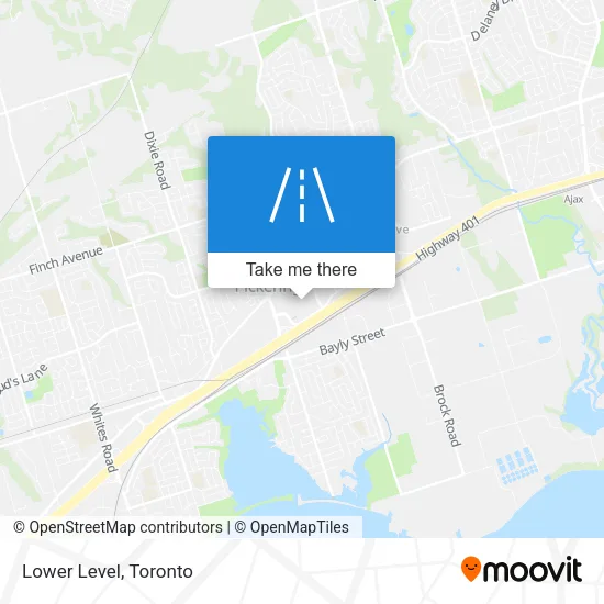 Lower Level map