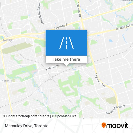 Macauley Drive map