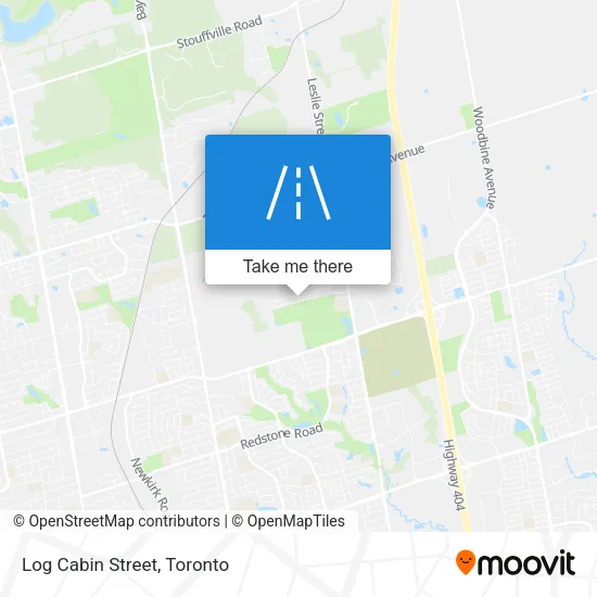 Log Cabin Street map