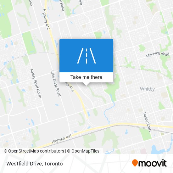 Westfield Drive plan