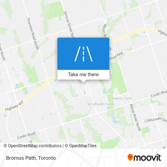 Bromus Path map