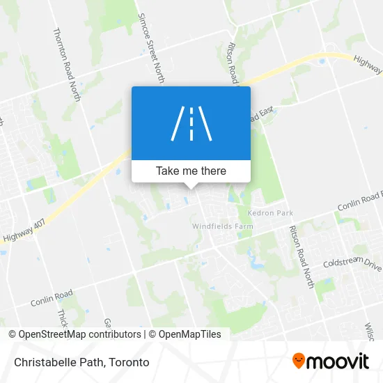 Christabelle Path map