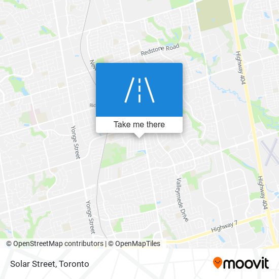 Solar Street map