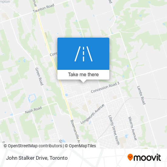 John Stalker Drive map