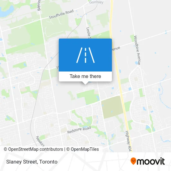 Slaney Street map