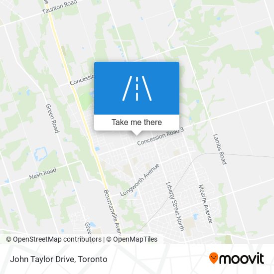John Taylor Drive map