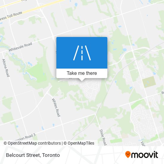 Belcourt Street map