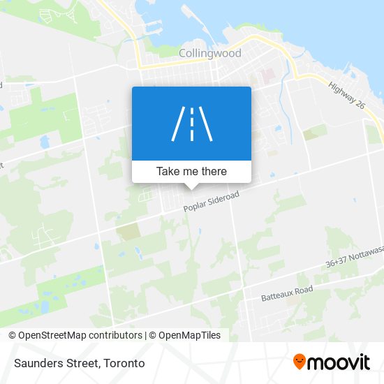 Saunders Street plan