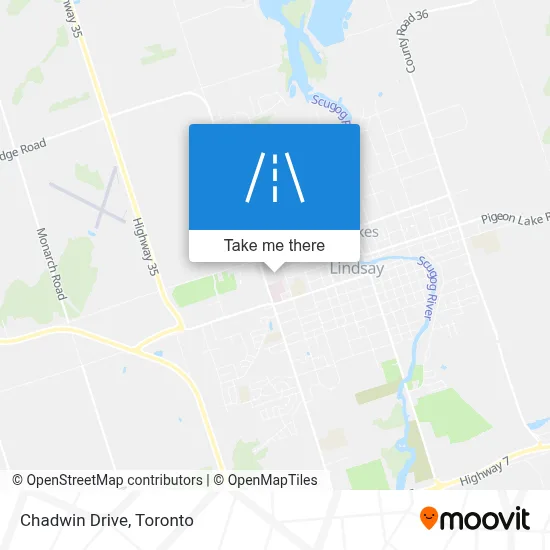 Chadwin Drive map
