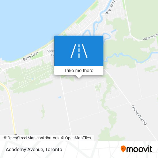 Academy Avenue map