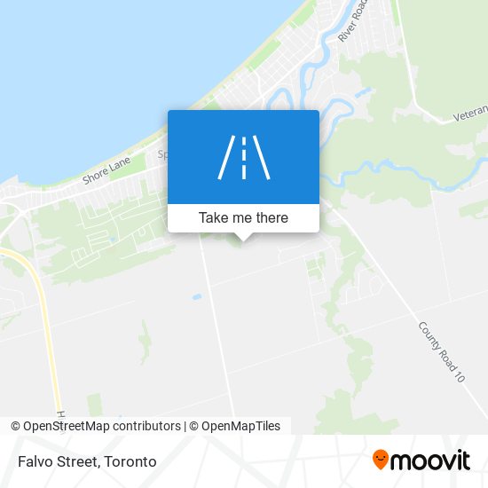 Falvo Street map