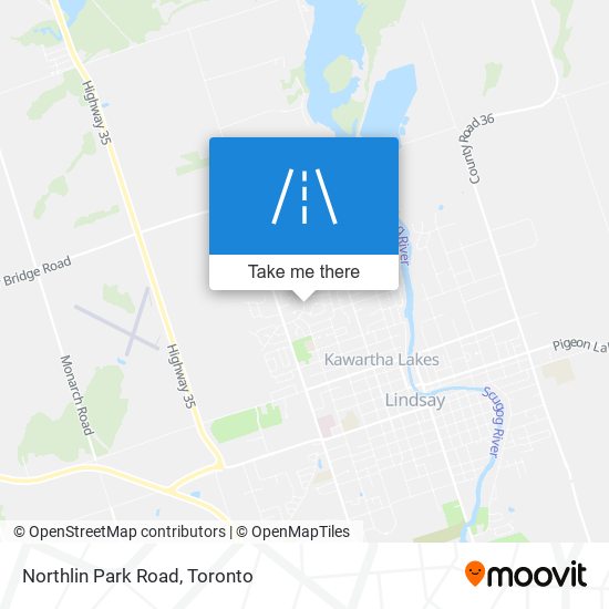 Northlin Park Road map