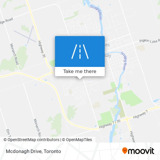 Mcdonagh Drive map