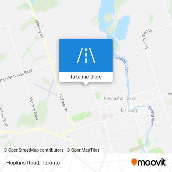 Hopkins Road map