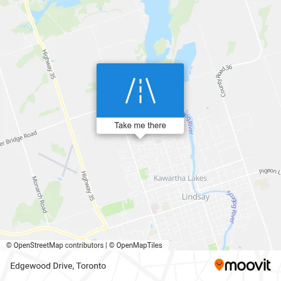 Edgewood Drive map
